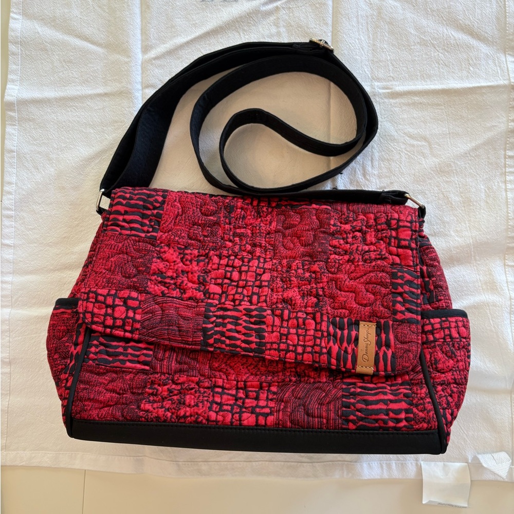 Donna Sharp Red and black Shoulder bag